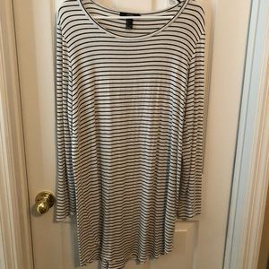 Striped T Shirt Dress
